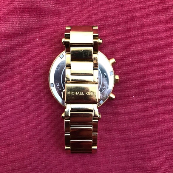 Gold-tone Michael Kors women’s Parker watch
